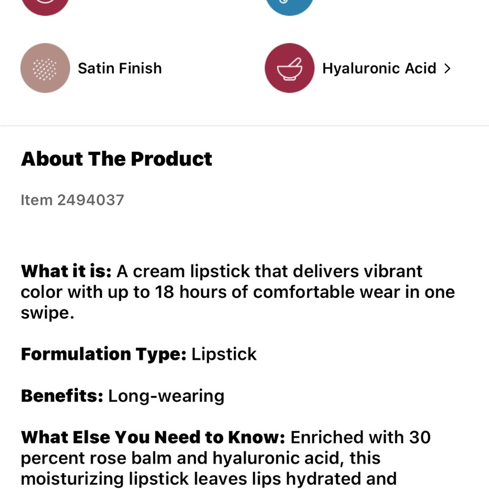Lancôme Lipstick - Exotic Orchid ( Cool vintage Rose) - Picture 7 of 10